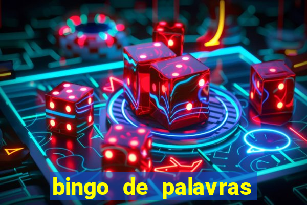 bingo de palavras de natal